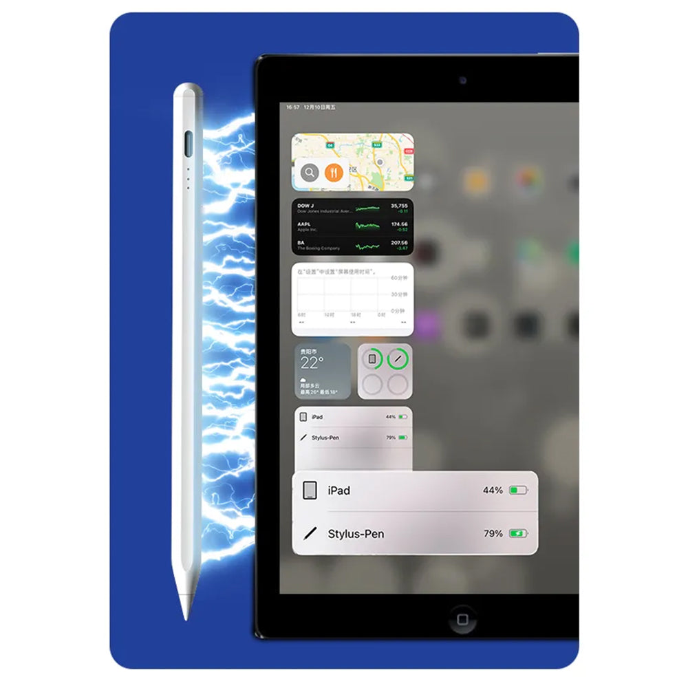 Touch Pen Techsuit JA04 pro Apple iPad, Aktivní verze, Bílá