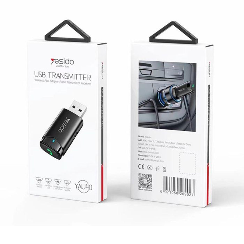 Bluetooth přijímač Yesido YAU40