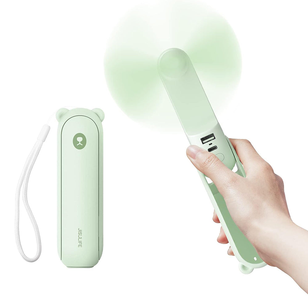 Přenosný ventilátor JisuLife Life8 Plus F8X, zelený