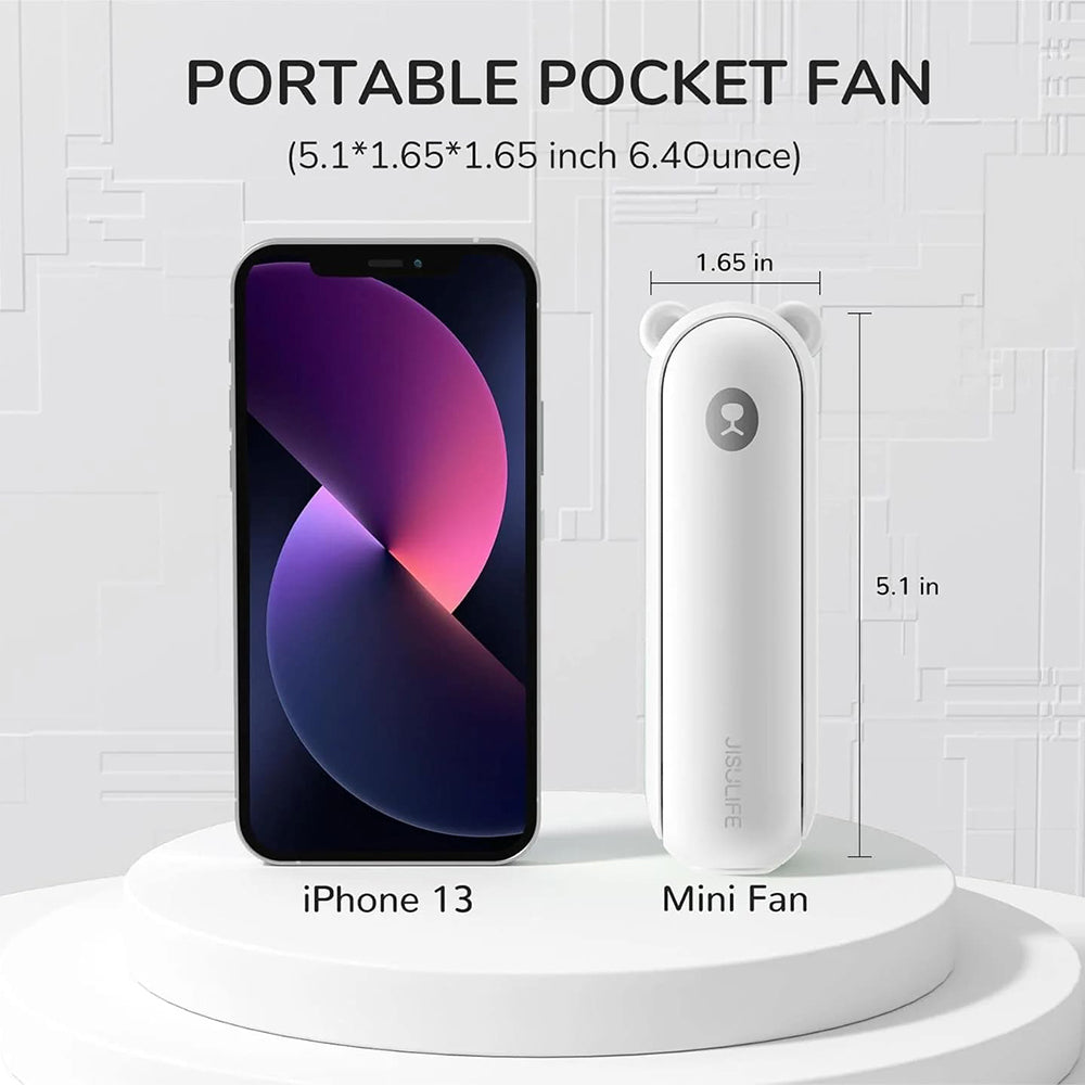 Přenosný ventilátor JisuLife Life8 Plus F8X, zelený