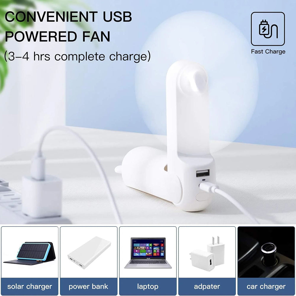 Přenosný ventilátor JisuLife Life8 Plus F8X, zelený