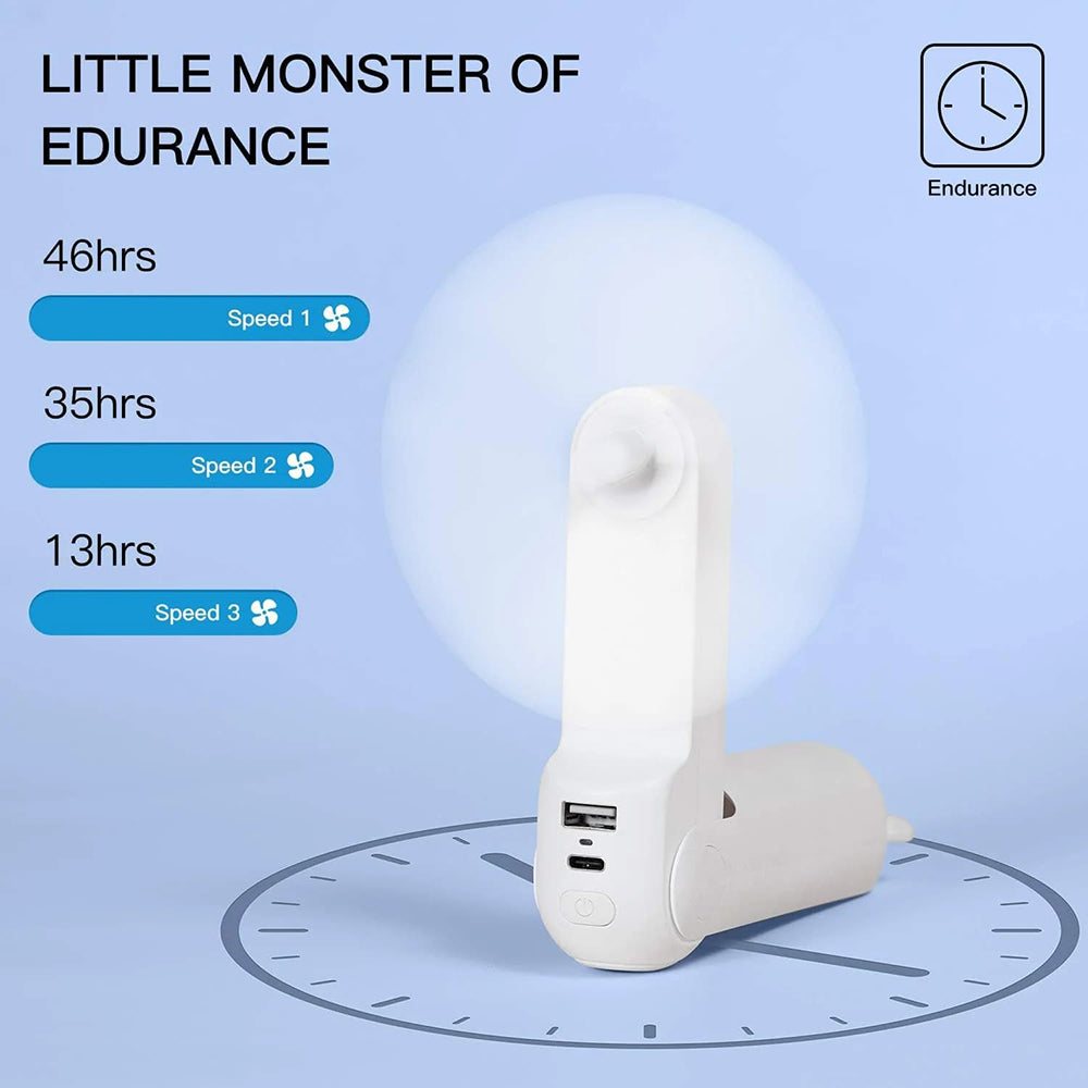 Přenosný ventilátor JisuLife Life8 Plus F8X, zelený