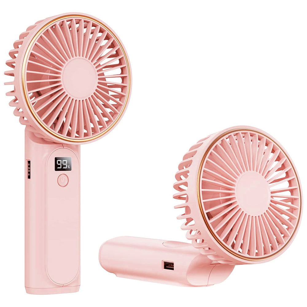 Přenosný ventilátor Techsuit M12, růžový