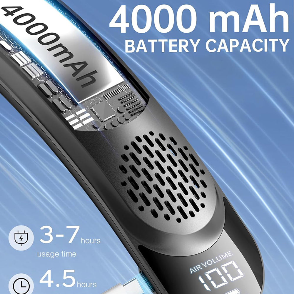 Přenosný ventilátor Techsuit S8, bílý