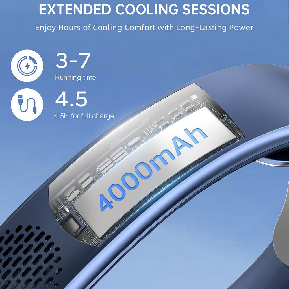 Přenosný ventilátor Techsuit S8, bílý
