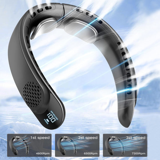 Přenosný ventilátor Techsuit S8, černý