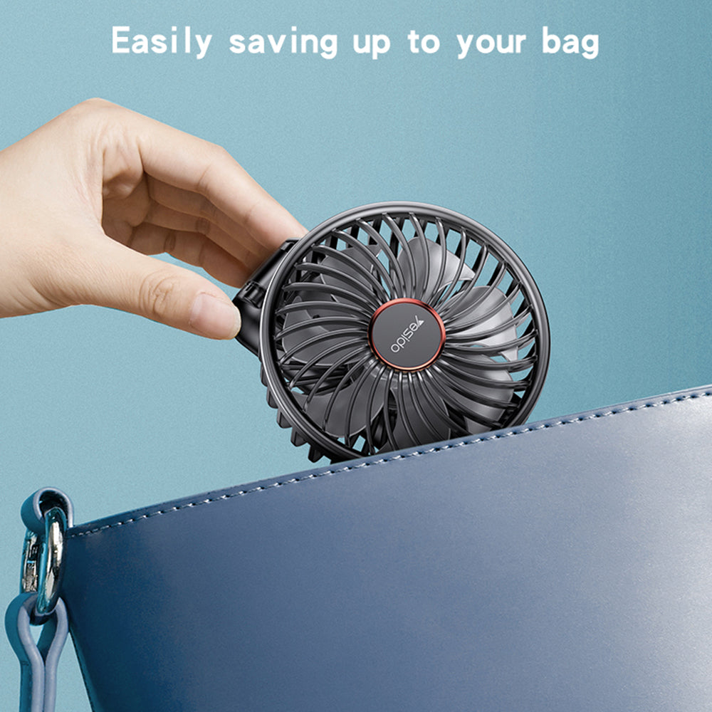 Přenosný ventilátor Yesido YF10, černý