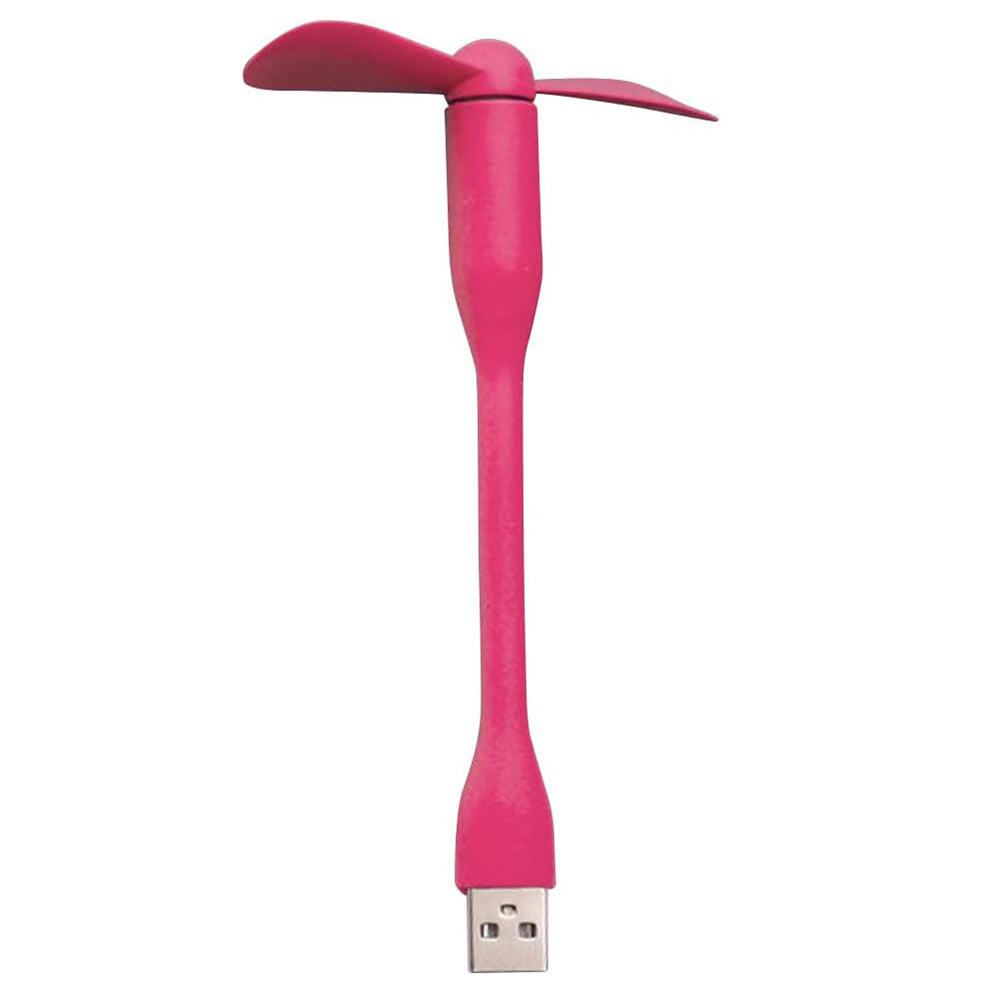 USB ventilátor Techsuit TUF1, růžový
