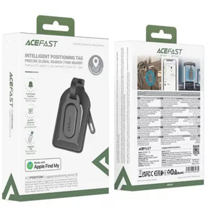 Acefast SmartTag Luggage S5 pro iOS Series, Černá