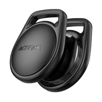 Acefast SmartTag S2 pro iOS Series, Sada 4 kusy, Černá