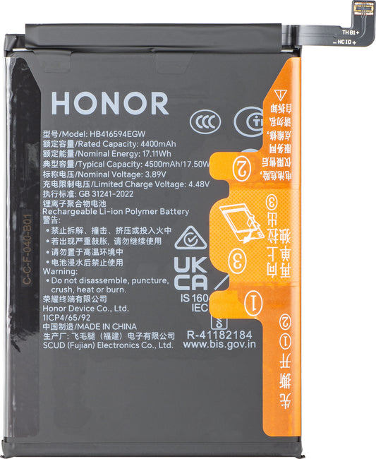 Baterie Honor 90 Lite / X8a, HB416594EGW, Service Pack 2402AADF