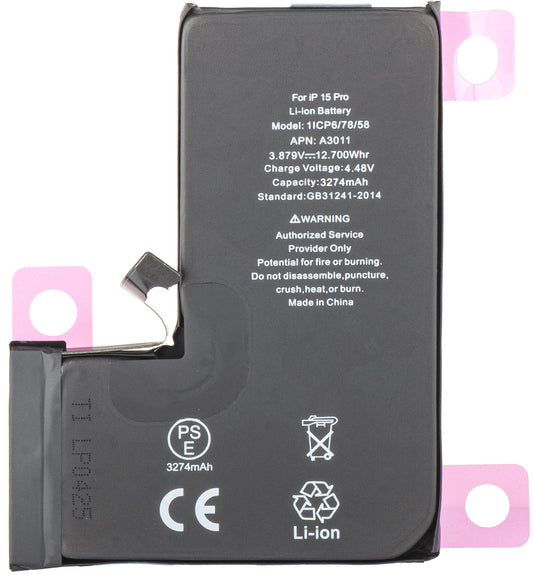 Baterie pro Apple iPhone 15 Pro, Diagnostika