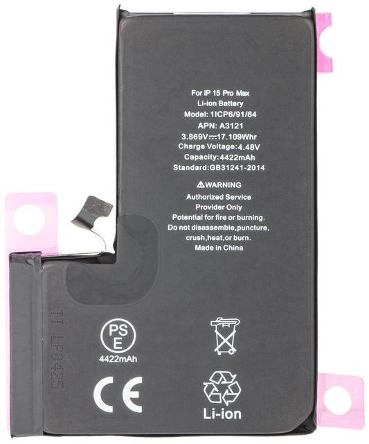 Baterie pro Apple iPhone 15 Pro Max, Diagnostika
