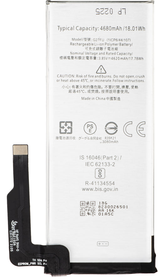 Baterie pro Google Pixel 5a 5G, G27FU