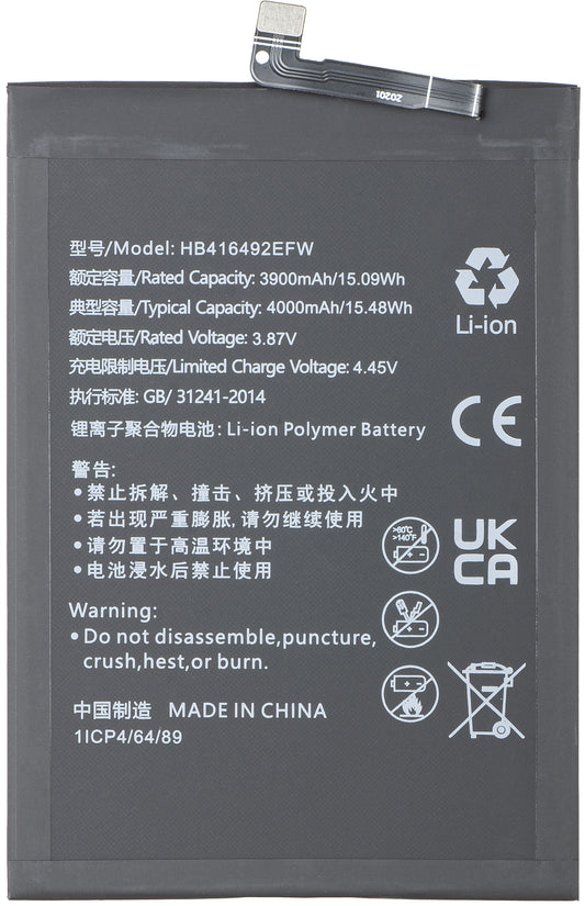 Baterie pro Honor X8 4G, HB416492EFW