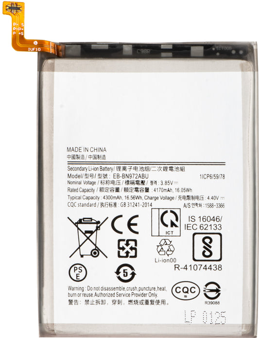 Baterie pro Samsung Galaxy Note 10+ 5G N976 / Note 10+ N975, EB-BN972ABU