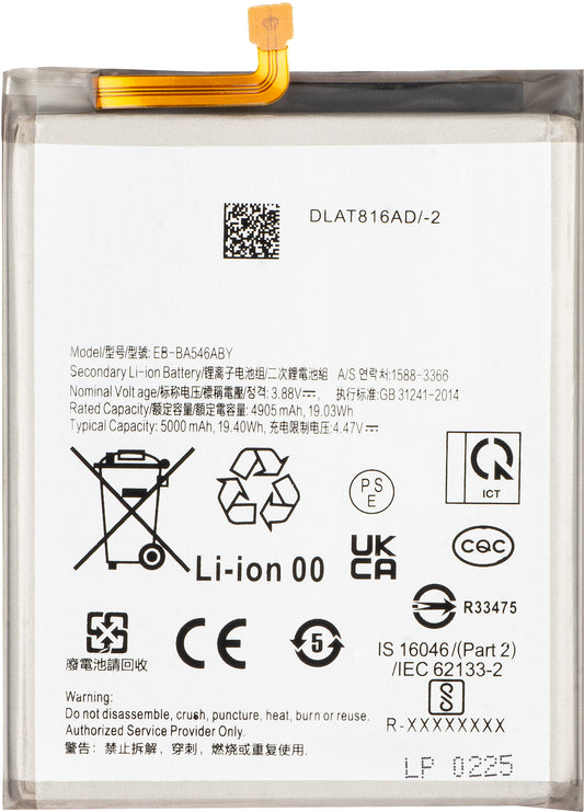 Baterie pro Samsung Galaxy A55 5G A556 / A35 5G A356 / A25 A256 / A54 A546 / A34 A346, EB-BA546ABY