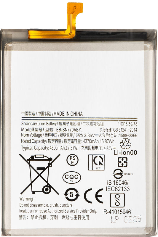 Baterie pro Samsung Galaxy Note10 Lite N770, EB-BN770ABY