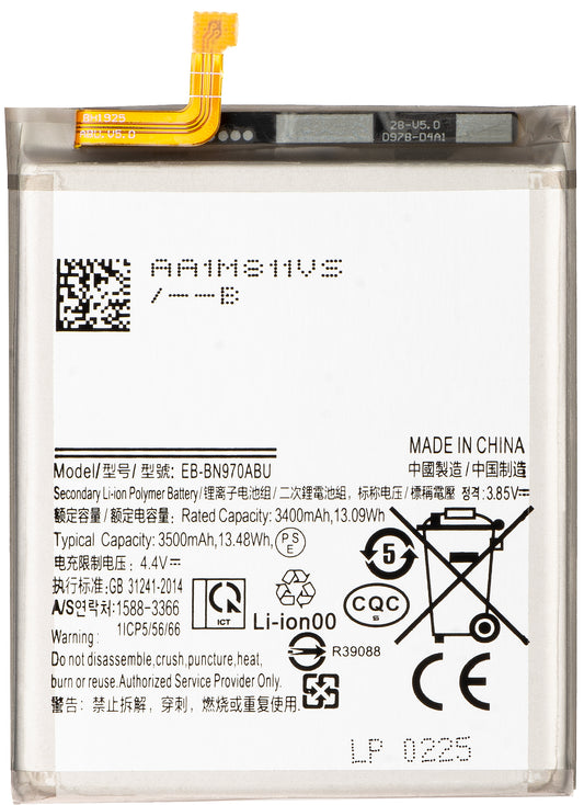 Baterie pro Samsung Galaxy Note10 N970, EB-BN970ABU