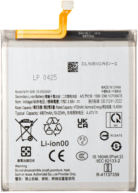 Baterie pro Samsung Galaxy S24+ S926, EB-BS926ABY
