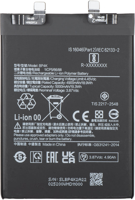 Baterie pro Xiaomi Poco X5 Pro / Redmi Note 12 Pro 5G, BP4K