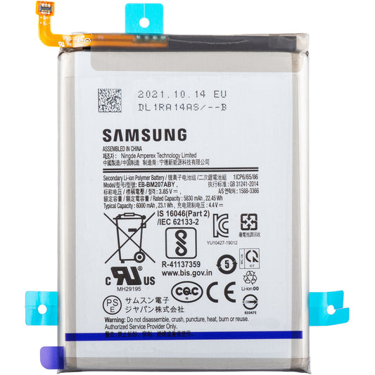 Baterie Samsung Galaxy M12 M127 / M21 M215 / M30s M307, EB-BM207ABY, Service Pack GH82-25044A