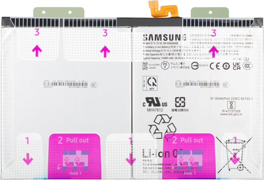 Baterie Samsung Galaxy Tab S10 FE+, EB-BX828ABE, Service Pack GH82-37171A