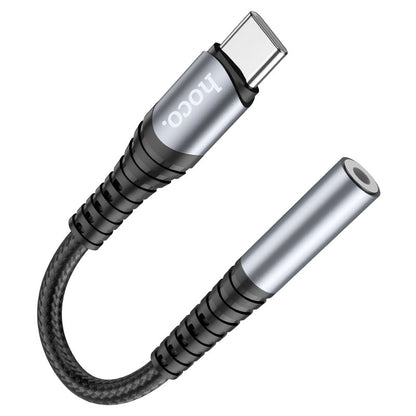 USB-C audio adaptér - 3,5 mm HOCO LS33, šedý