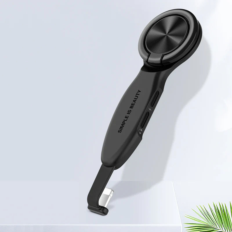 Audio adaptér Lightning - 2 x Lightning XO Design NB133, Černý