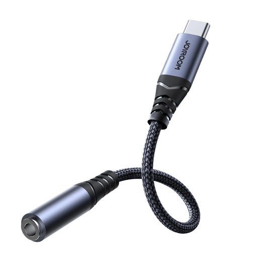 Audio adaptér USB-C - 3.5mm Joyroom SY-C01, Černý