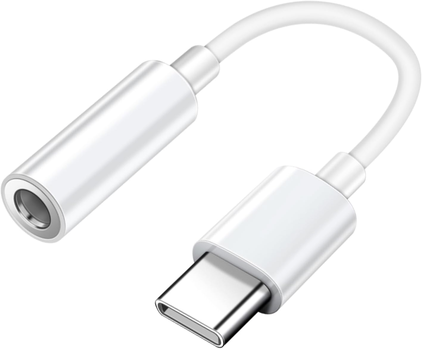 Audio adaptér USB-C - 3.5mm Mobeen od Samsung, Bílý GP-TGU023AEAWW