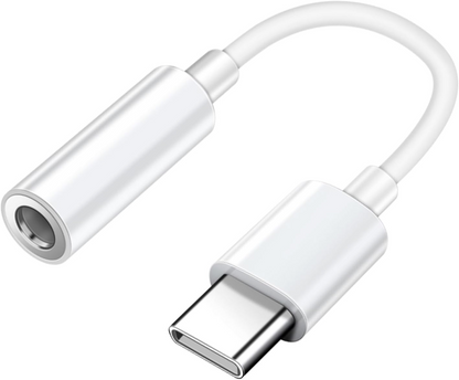 Audio adaptér USB-C - 3.5mm Mobeen od Samsung, Bílý GP-TGU023AEAWW