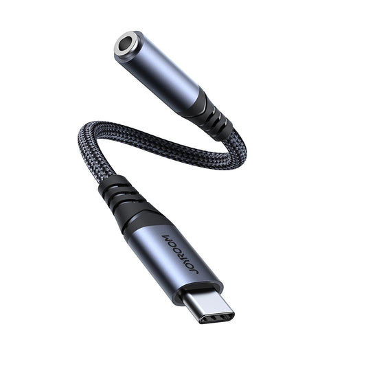 Audio adaptér USB-C - 3.5mm Joyroom SY-C01, Černý