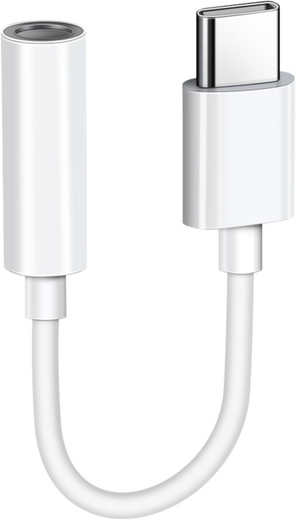 Audio adaptér USB-C - 3.5mm Mobeen od Samsung, Bílý GP-TGU023AEAWW