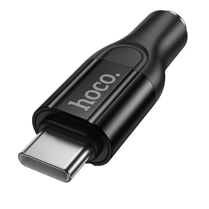 USB-C na 3,5mm audio adaptér HOCO UPA35, černý