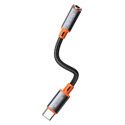 Audio adaptér USB-C - 3.5mm McDodo CA-7561, Černý