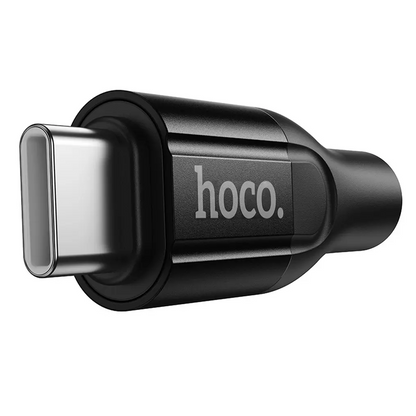 USB-C na 3,5mm audio adaptér HOCO UPA35, černý