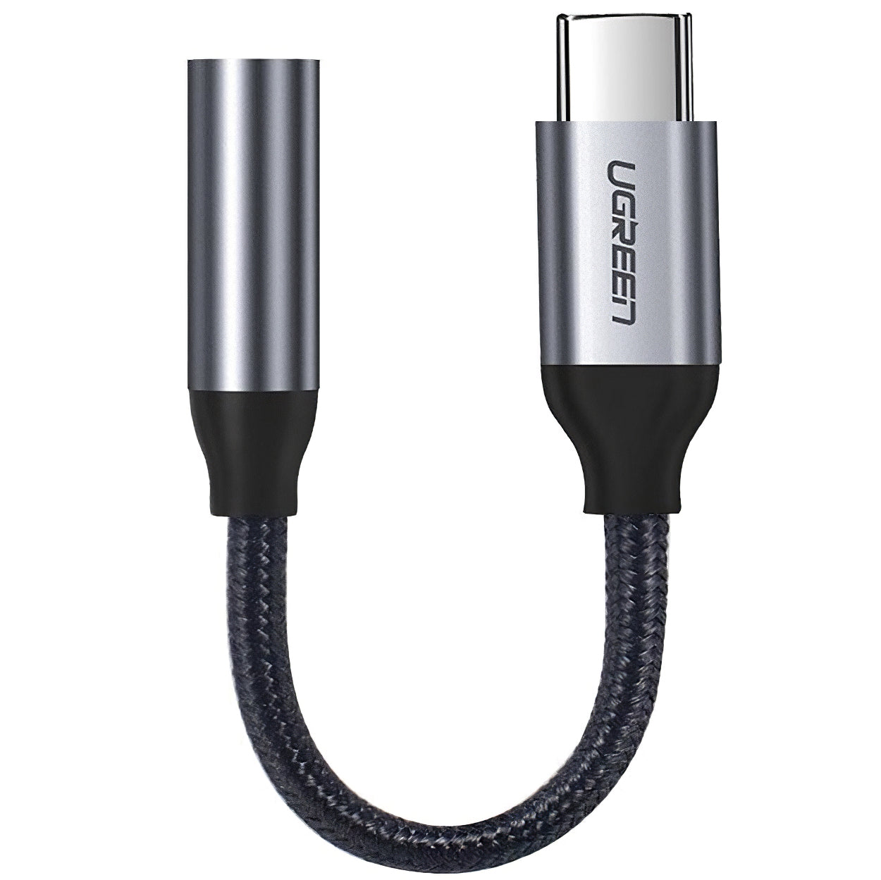 Audio adaptér USB-C - 3.5mm UGREEN AV142, Šedý