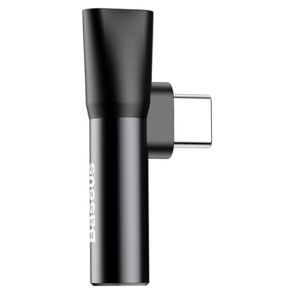 Audio adaptér USB-C - USB-C / 3,5 mm Baseus L41, černý CATL41-01