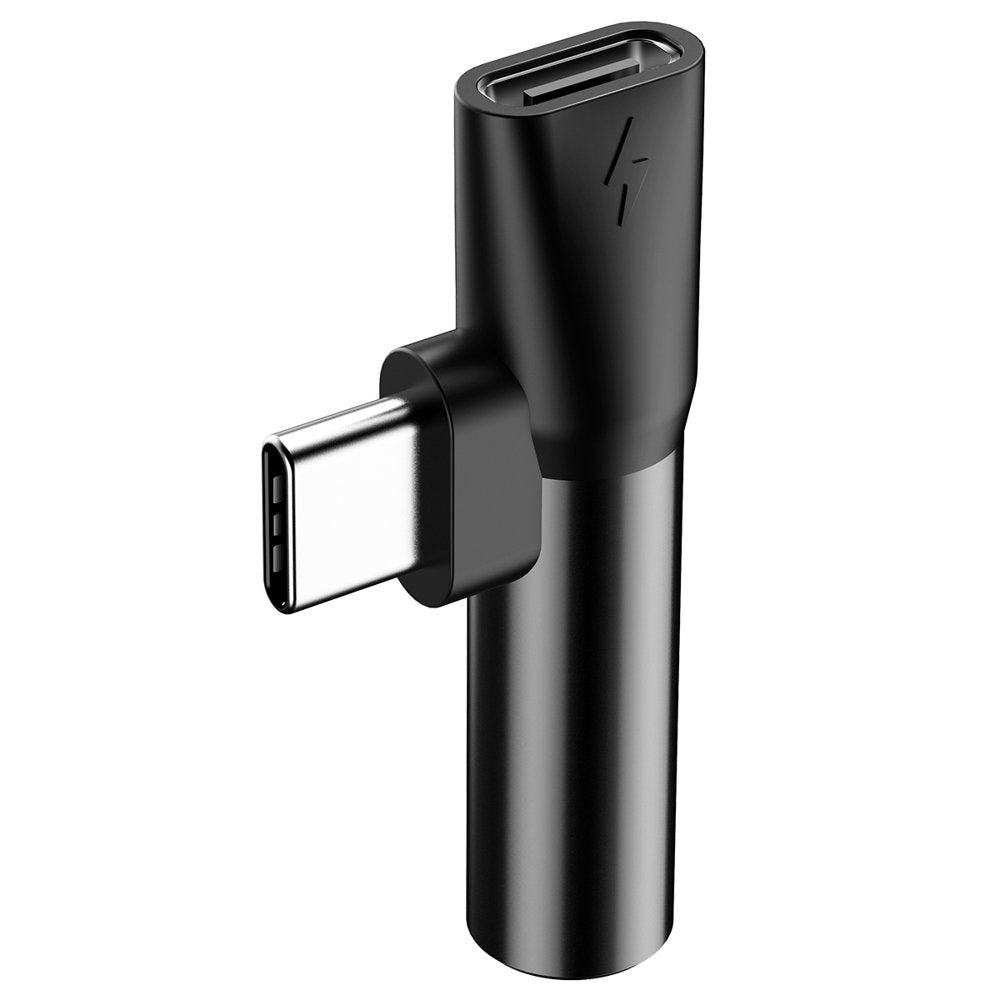 Audio adaptér USB-C - USB-C / 3,5 mm Baseus L41, černý CATL41-01