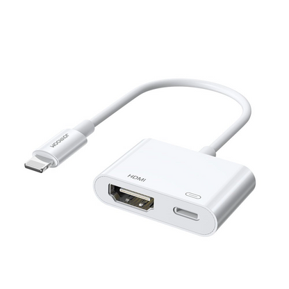 Audio a Video Adaptér Lightning - HDMI / Lightning Joyroom S-H141, Bílý