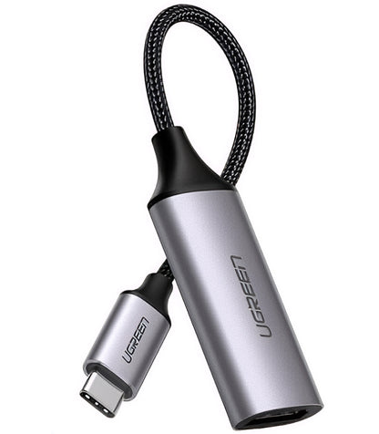 Audio a video adaptér USB-C - HDMI UGREEN CM297, šedý