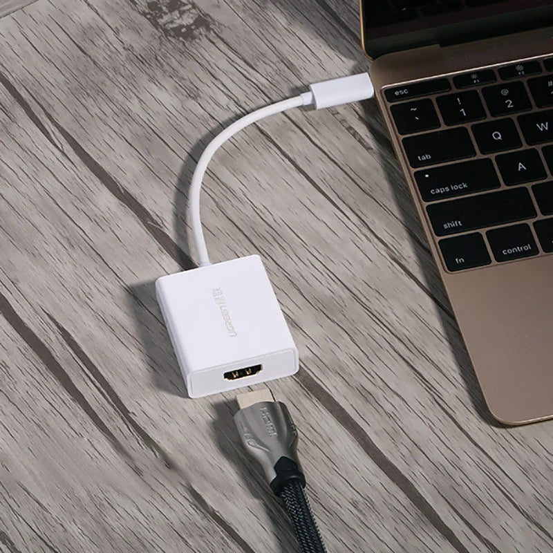 Adaptér Audio a Video USB-C - HDMI UGREEN, Bílý