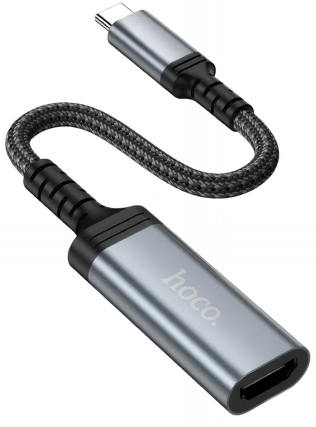 Audio a Video Adaptér USB-C - HDMI HOCO UA43A, Šedý