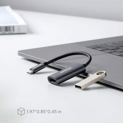 Audio a Video Adaptér USB-C - HDMI Anker PowerExpand+, Šedý A83120A1