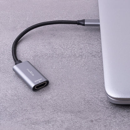 Audio a video adaptér USB-C - HDMI MaXlife MXHC-01, Šedý