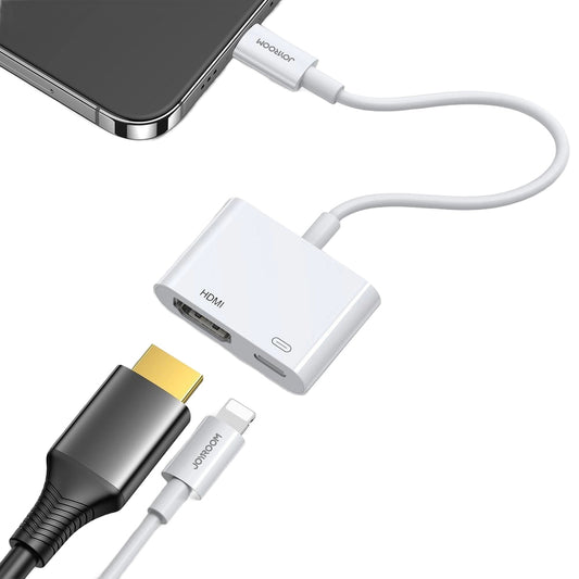 Audio a Video Adaptér Lightning - HDMI / Lightning Joyroom S-H141, Bílý