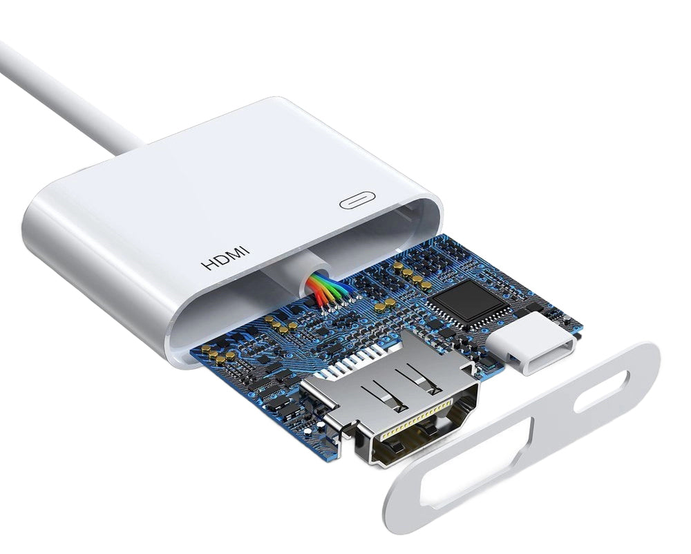 Audio a Video Adaptér Lightning - HDMI / Lightning Joyroom S-H141, Bílý