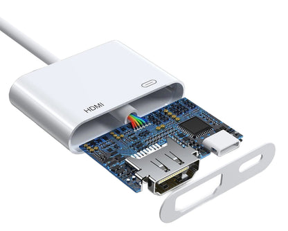 Audio a Video Adaptér Lightning - HDMI / Lightning Joyroom S-H141, Bílý
