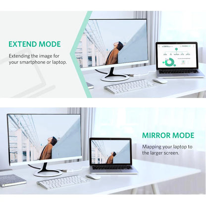 Video adaptér UGREEN MD112 (10461), MiniDisplayPort - HDMI, Černý